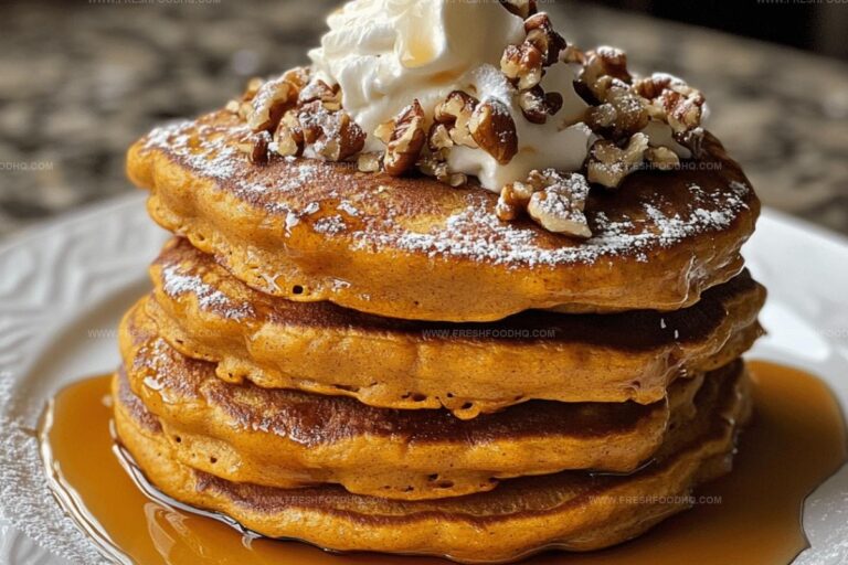 Fluffy Sweet Potato Pancakes Recipe