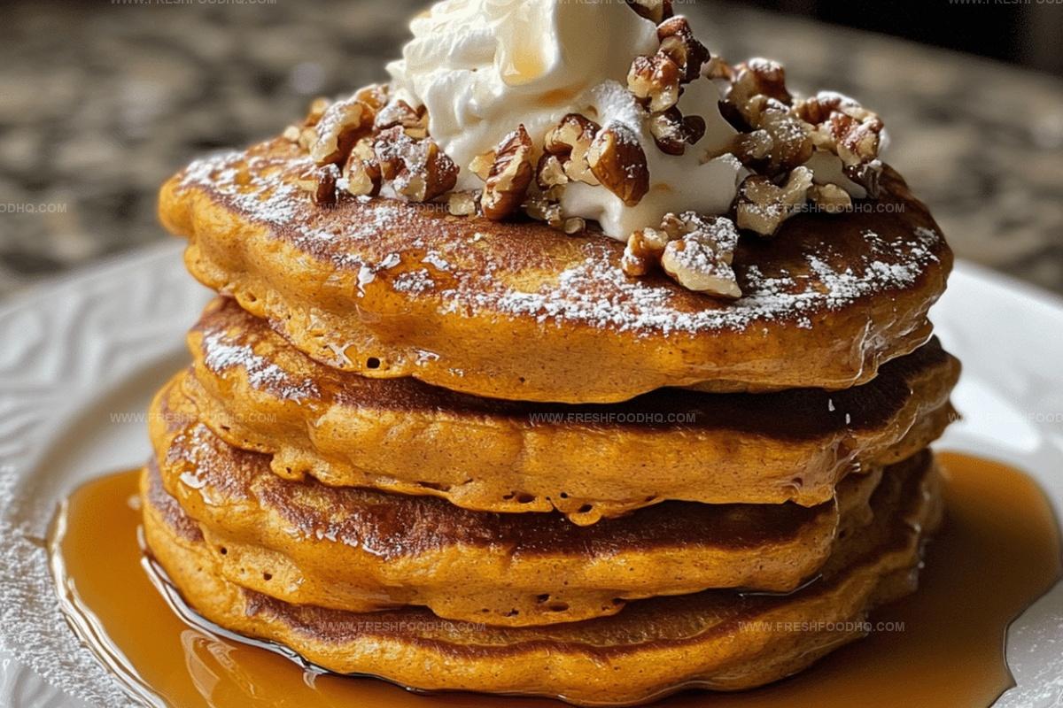 Fluffy Sweet Potato Pancakes Recipe