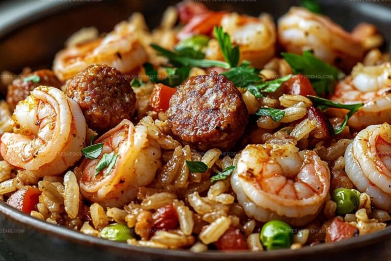 Shrimp Sausage Dirty Rice Recipe