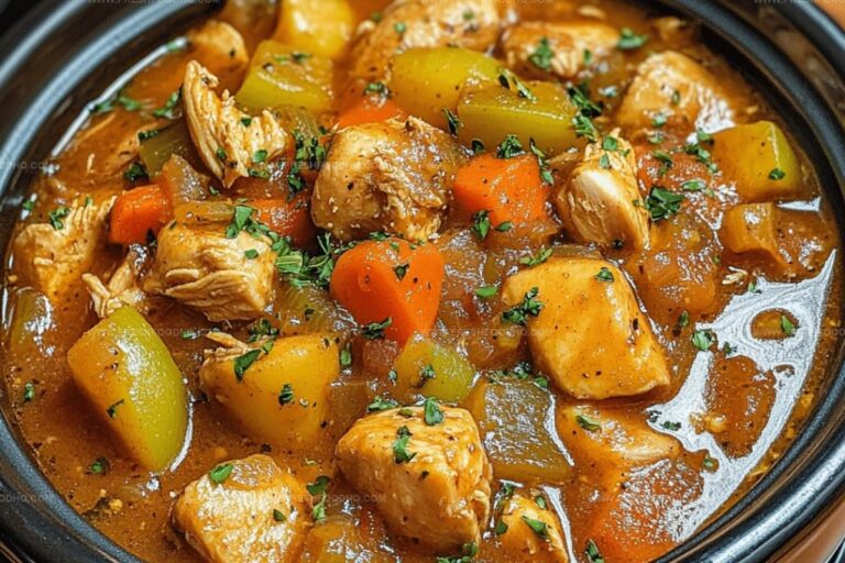 Slow Cooker Chicken Stew Recipe