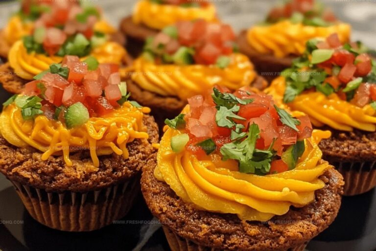 Fancy Taco Cupcakes Recipe