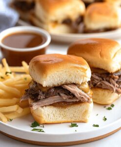 French Dip Sliders Recipe