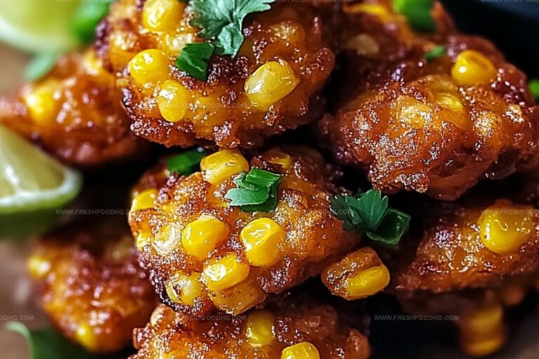 Mexican Street Corn Fritters Recipe