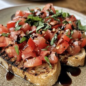 Balsamic Vinegar Bruschetta Recipe