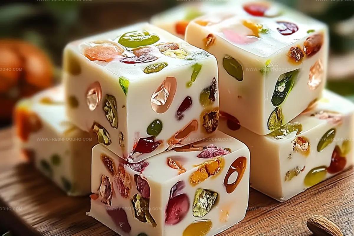 Jelly Nougat Candy Recipe