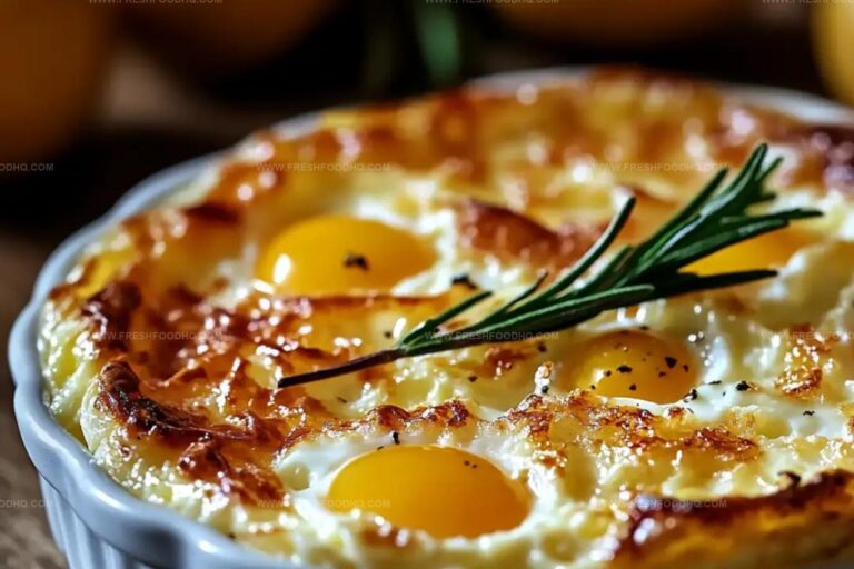 Baked Cottage Cheese Eggs Recipe