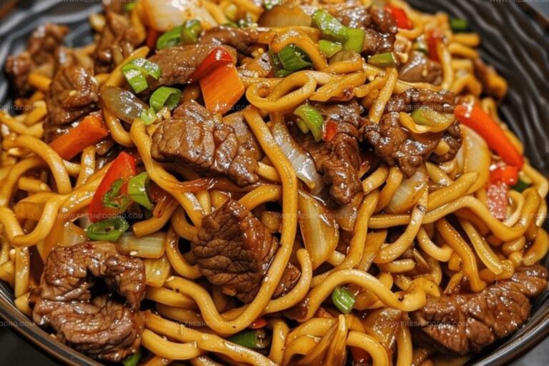 Flank Steak Lo Mein Recipe