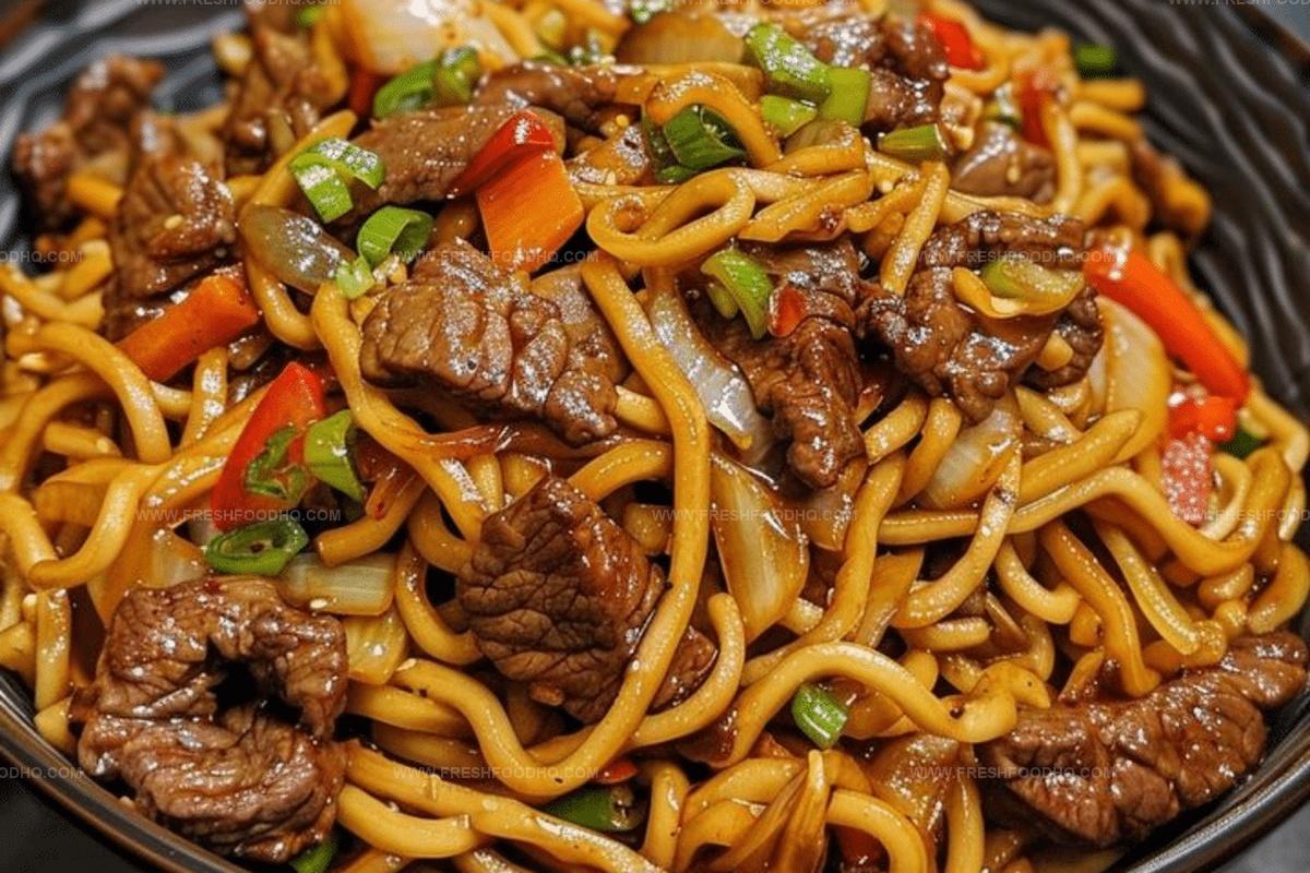 Flank Steak Lo Mein Recipe