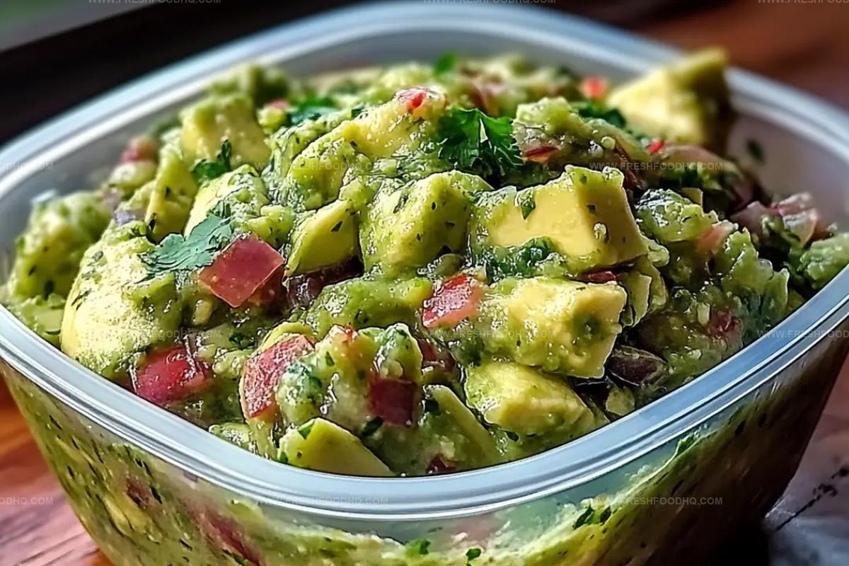 Cilantro-Lime Avocado Salsa Recipe