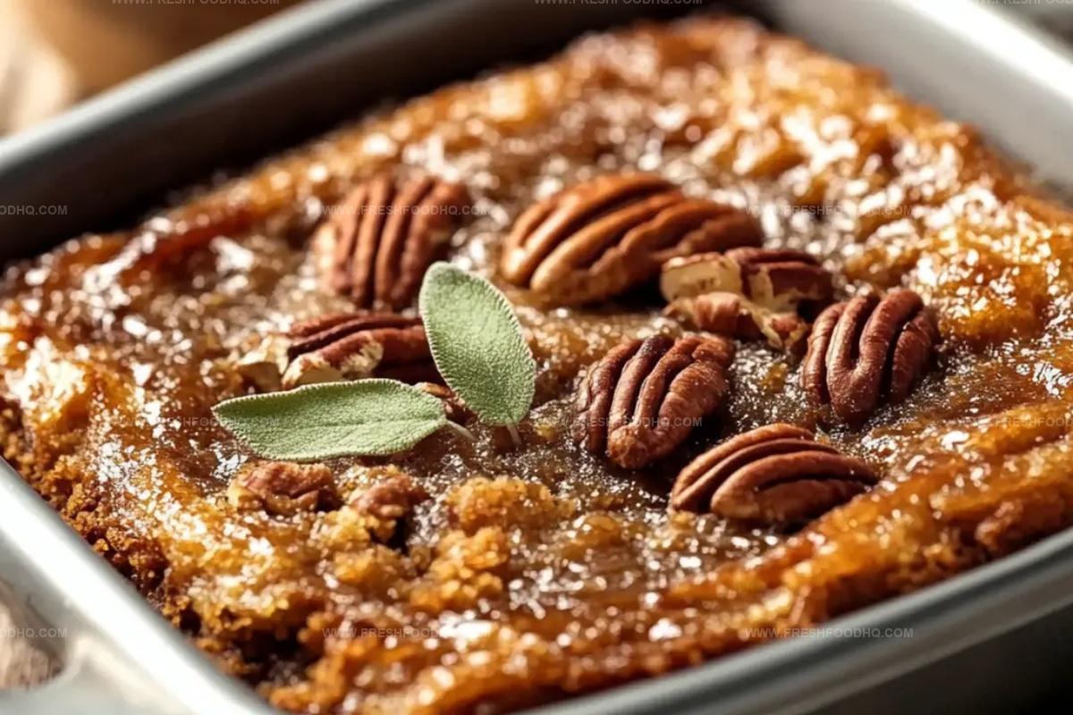 Pecan Dump Cake Recipe