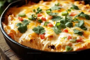 Creamy Chicken Enchilada Casserole Recipe