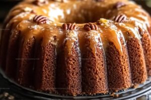 Pecan Praline Buttermilk Pound Cake Recipe