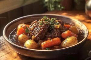 Pot Roast WCarrots & Potatoes Recipe