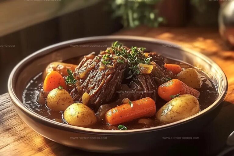 Pot Roast WCarrots & Potatoes Recipe