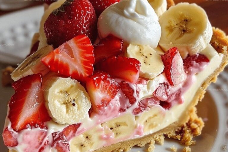 Strawberry Banana Cheesecake Bliss Recipe