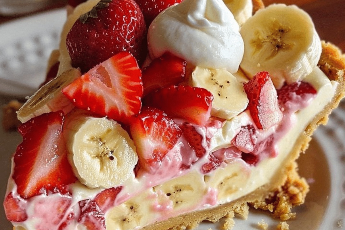 Strawberry Banana Cheesecake Bliss Recipe