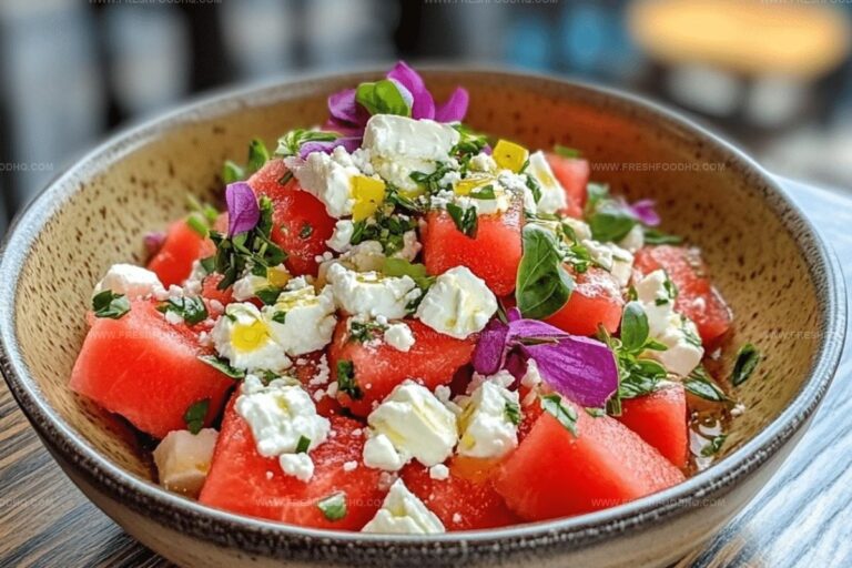 Watermelon Feta Salad Recipe