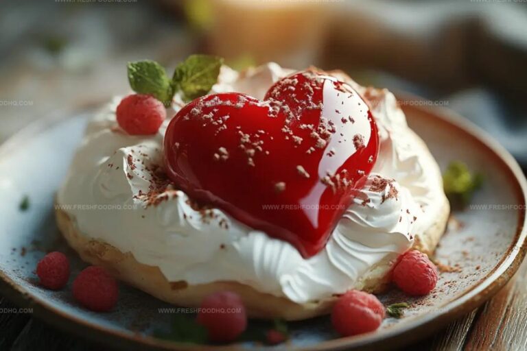 Heart-Shaped Pavlova Recipe