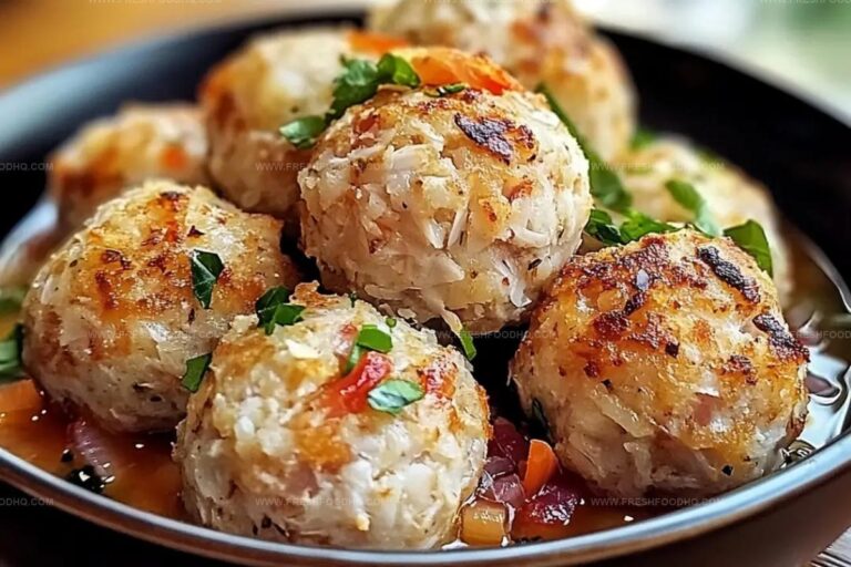 Air Fryer White Tuna Balls Recipe