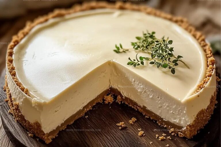 Vanilla Bean Cheesecake With A Vanilla Wafer Crust Recipe