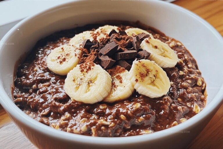 Chocolate Banana Oatmeal Recipe