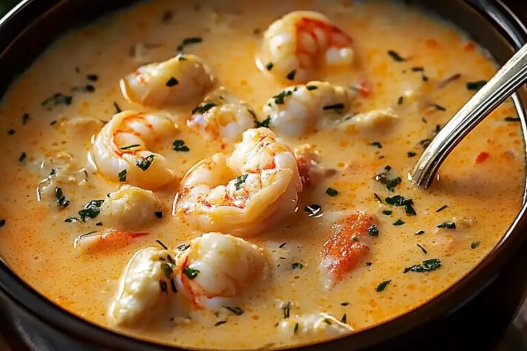 Crab And Shrimp Seafood Bisque Recipe