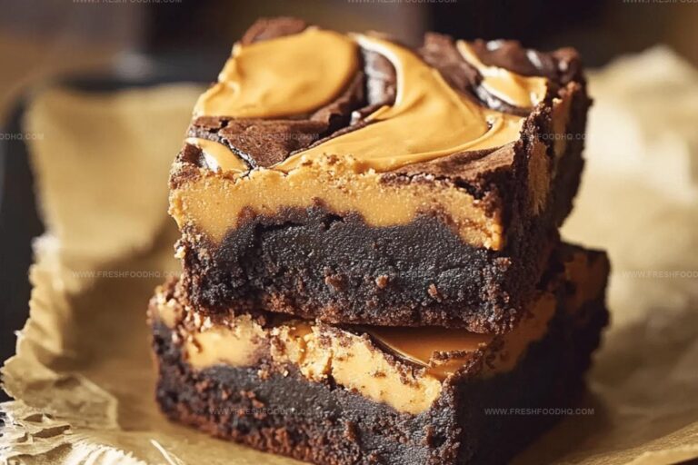 Peanut Butter Brownies Recipe