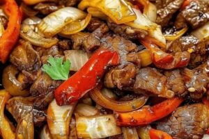 Torchy Chinese Pepper Steak with Onions Recipe