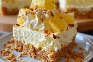 No-Bake Pineapple Heaven Cheesecake Recipe