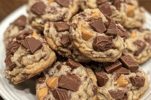 Easy Gooey Reeses Cheesecake Cookies Recipe