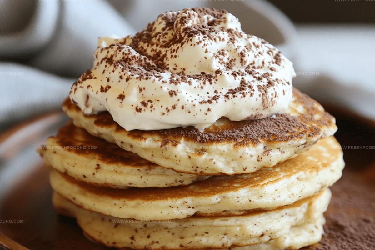Mango Pancakes with Mascarpone Cream Recipe