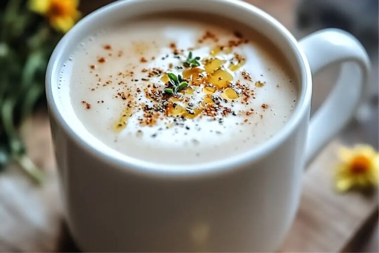 Chamomile & Honey Sleepytime Latte Recipe
