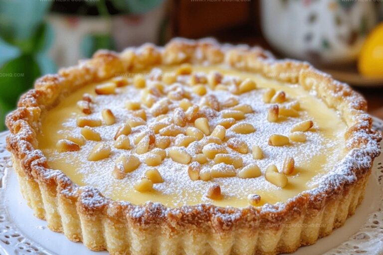 Italian Custard Tart Recipe