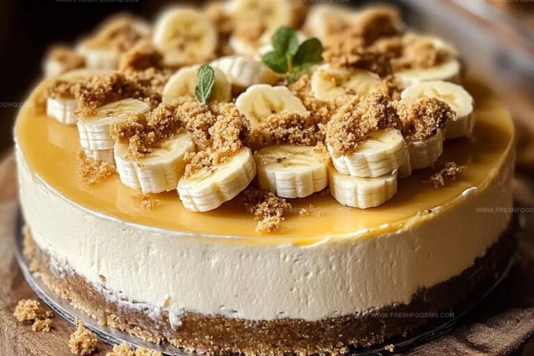 Banana Pudding Cookie Butter Cheesecake Cake Recipe