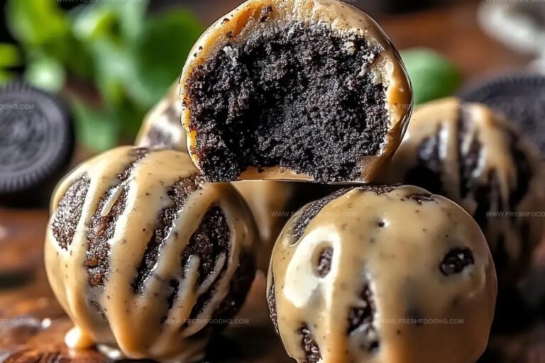 3-Ingredient Peanut Butter Oreo Cookie Balls Recipe