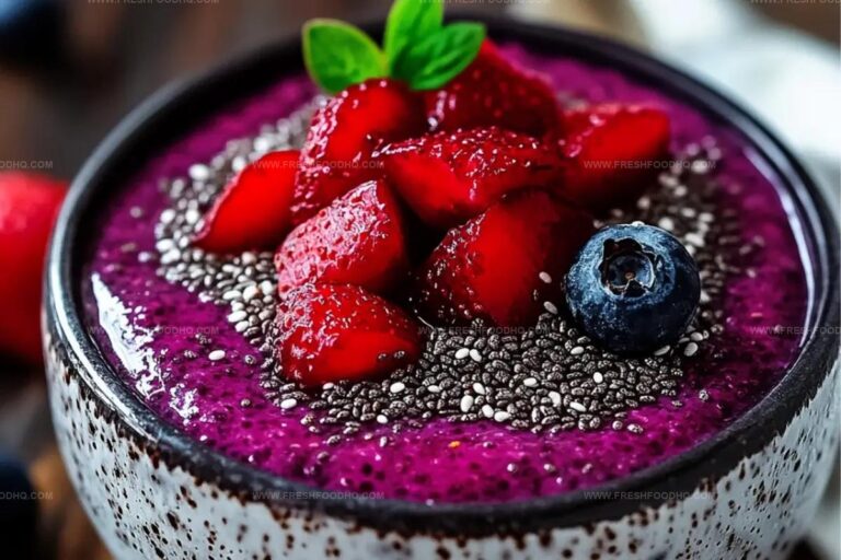 Blueberry Chia Seed Pudding Recipe