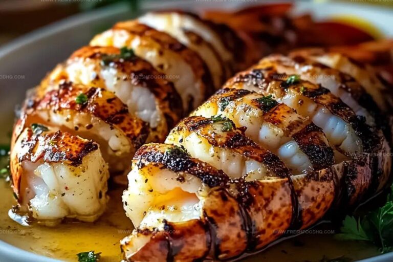 Succulent Grilled Lobster Tails In Zesty Lemon Garlic Butter Recipe