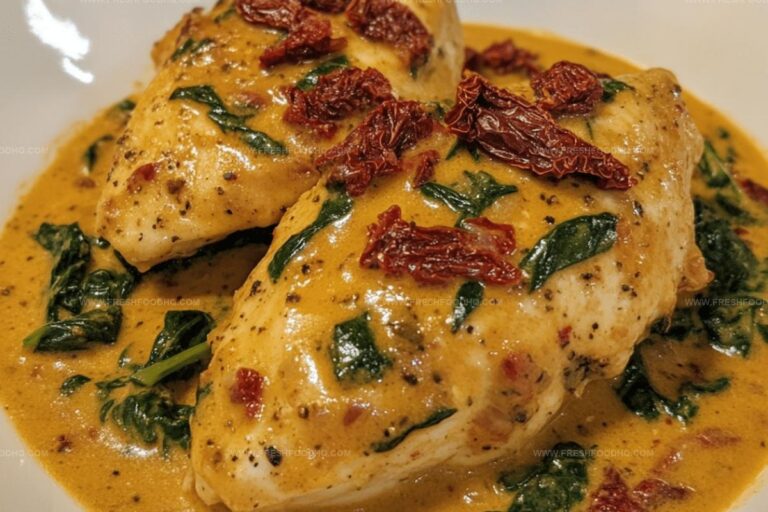 Creamy Mustard Chicken with Bacon Recipe