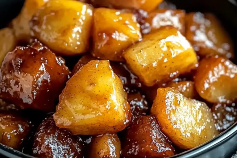Easy Slow Cooker Cracker Barrel Fried Apples Recipe