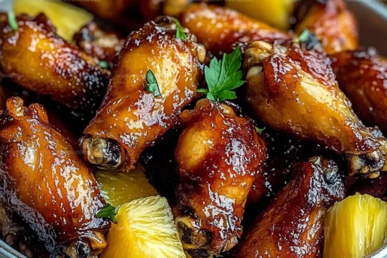 Pineapple Chicken Wings Recipe