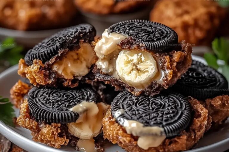 Banana Deep Fried Oreos Recipe