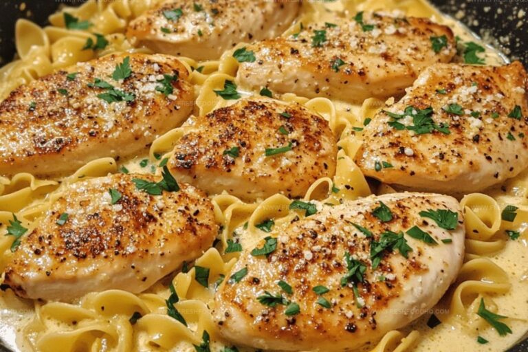 One-Pan Chicken with Buttered Noodles Recipe