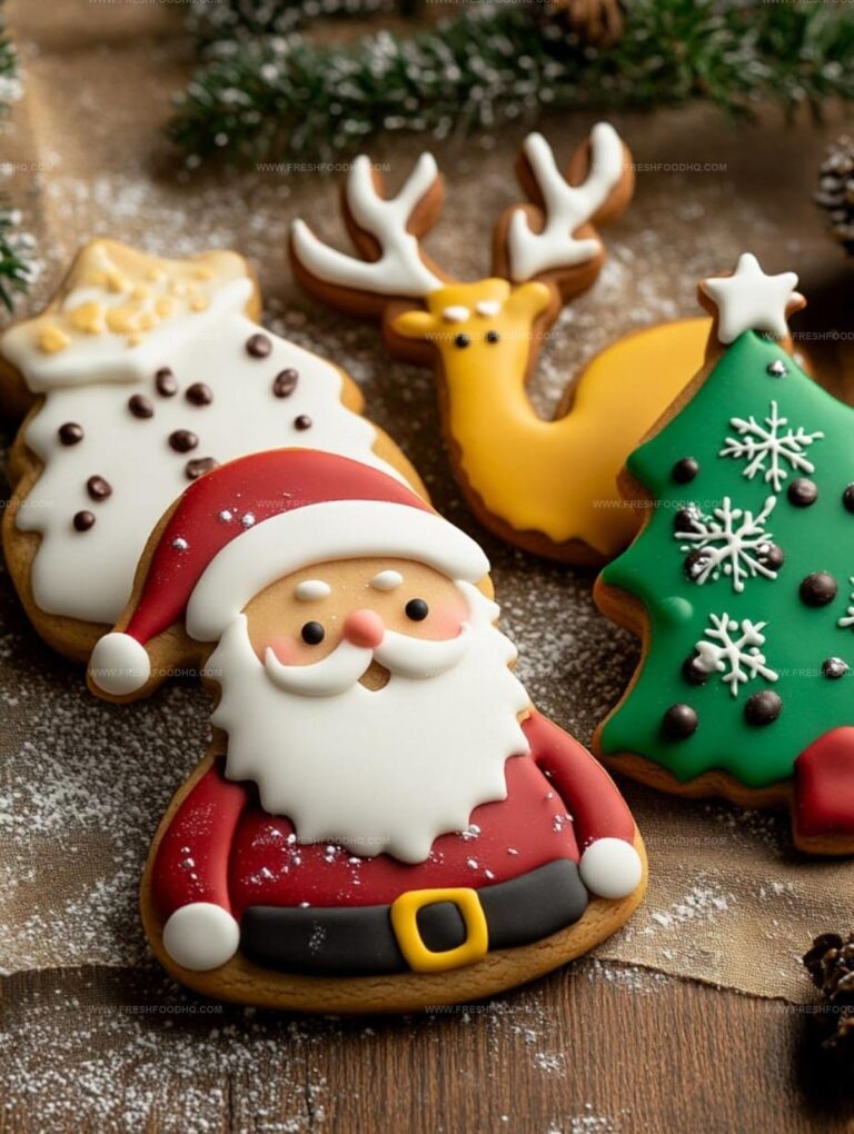 Christmas Santa Suit Sugar Cookie Cutouts Recipe