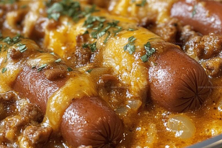Chili Cheese Dog Casserole Recipe