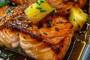 Honey Pineapple Salmon Recipe