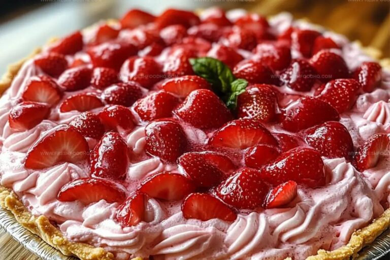 Strawberry Icebox Pie Recipe
