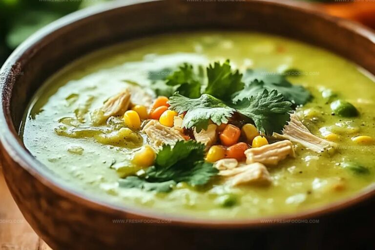 Green Chicken Enchilada Soup Recipe