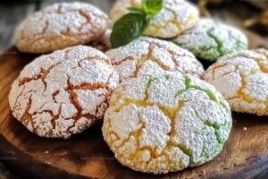 Cake Mix Crinkle Cookies Recipe
