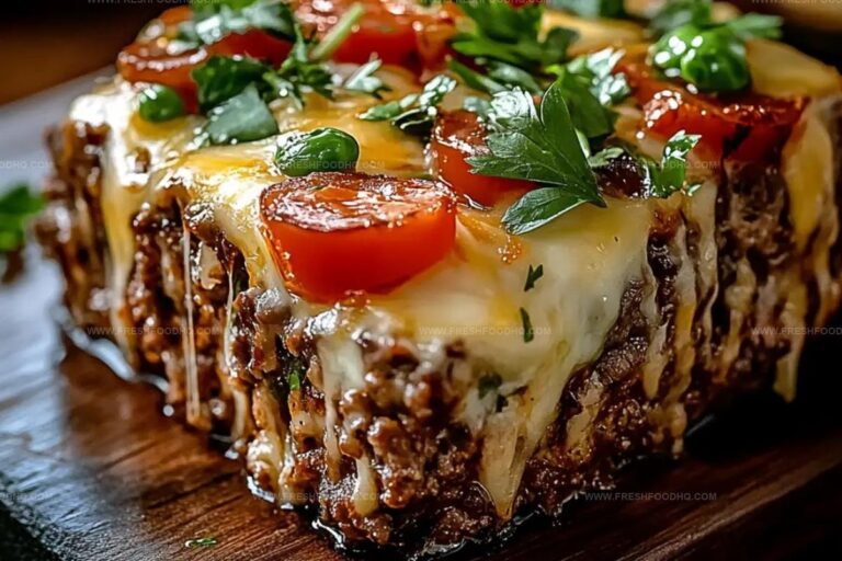 Philly Cheesesteak-Inspired Meatloaf Recipe