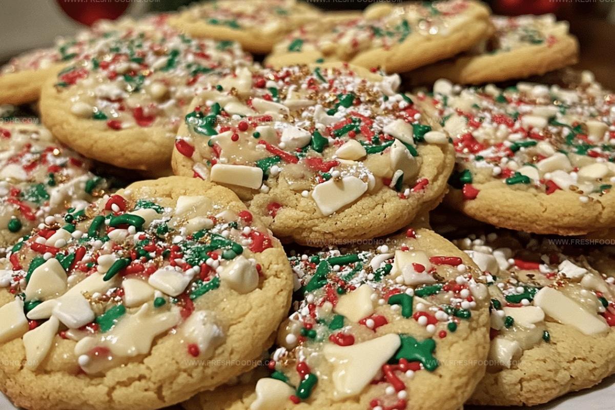 Christmas Ooey Gooey Butter Cookies Recipe
